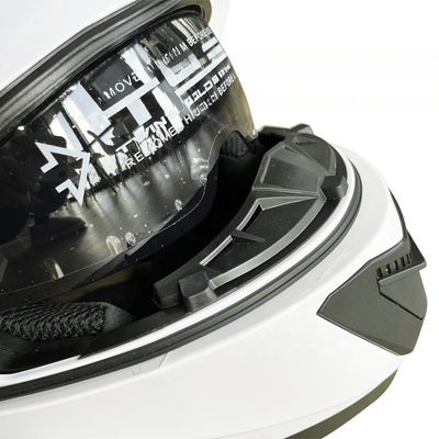 ABS-Full-Face-Shield-Motorradhelm für die gesamte Saison ohne Muster