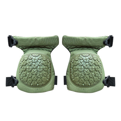 Dicke 600D-Polyester-Grüne-Harde-Schale-Knie- und Ellbogenpolster für Outdoor-Enthusiasten
