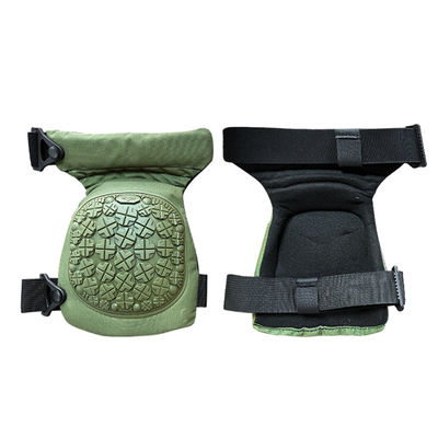 Dicke 600D-Polyester-Grüne-Harde-Schale-Knie- und Ellbogenpolster für Outdoor-Enthusiasten