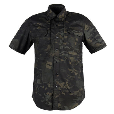 Formaler Stil Kurzärme Outdoor Training Uniform Atmung und geeignet für aktive