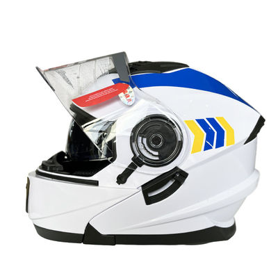 Wintersaison CE Full Face PC Shield ABS Motorradhelm andere Musterart