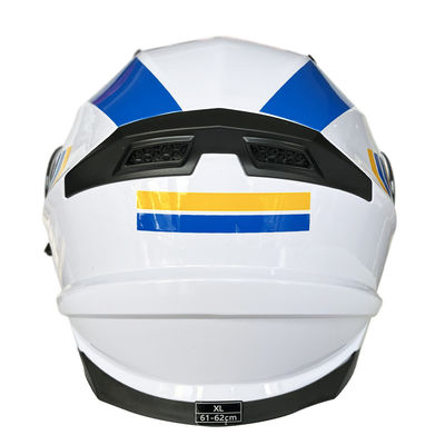 Wintersaison CE Full Face PC Shield ABS Motorradhelm andere Musterart