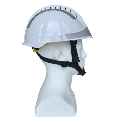 Hochsicherheits-Brandschutzhelm mit weißem ABS und Kurvvisor