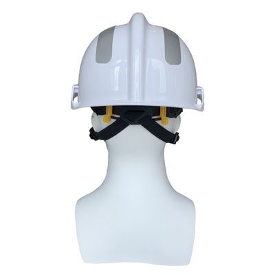 Hochsicherheits-Brandschutzhelm mit weißem ABS und Kurvvisor