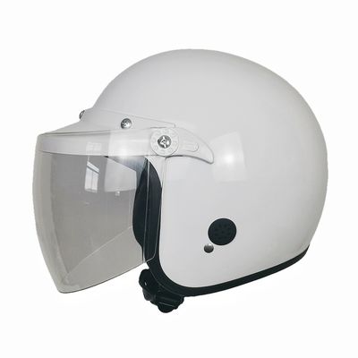 Halb Gesichtsschild ABS-Motorradhelm zum Kopfschutz in anderen Mustern