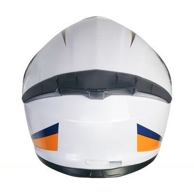 Anpassbarer Motorradhelm mit Halbschild