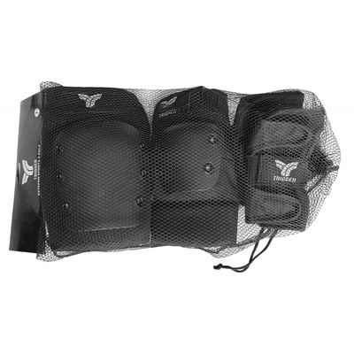 Grundschutz FOAM Rollerskating Ellenbogen- und Kniepolster mit Handschutz