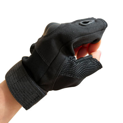 Halbfinger XXL Schutzhandschuhe aus Palm-Mikrofiber-Leder