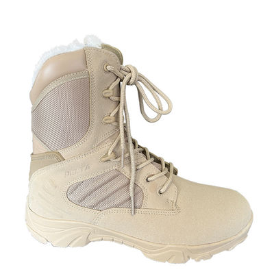 GENUINE Leder-Hochsohlen-Stiefel perfekt für Winter- und Herbstaktivitäten im Freien