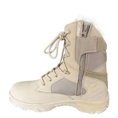 GENUINE Leder-Hochsohlen-Stiefel perfekt für Winter- und Herbstaktivitäten im Freien