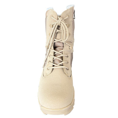 GENUINE Leder-Hochsohlen-Stiefel perfekt für Winter- und Herbstaktivitäten im Freien