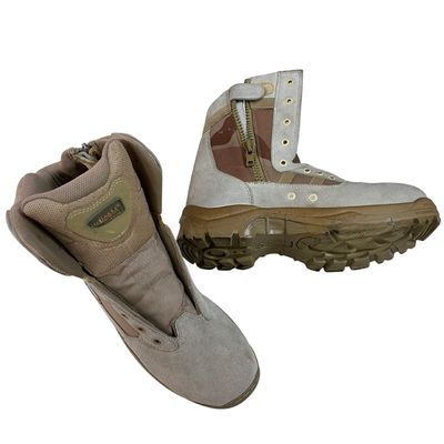 Männliche hochfeste Lederschuhe perfekt für anspruchsvolle Outdoor-Aktivitäten