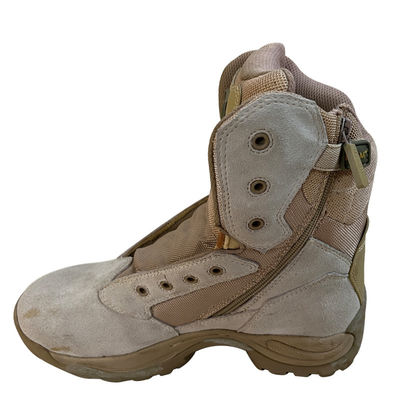 Männliche hochfeste Lederschuhe perfekt für anspruchsvolle Outdoor-Aktivitäten