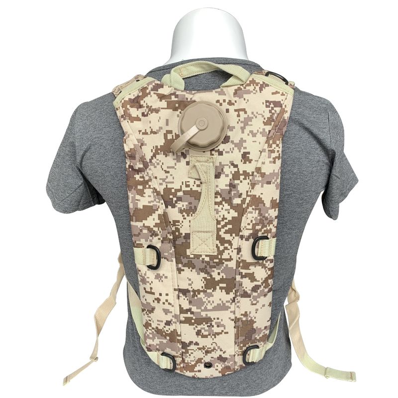 34*20*4cm Multikolorer Rucksack mit Wasserflasche für das Training
