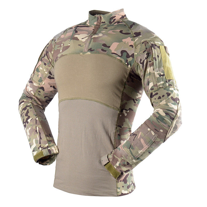Customized Farbe Männer langärmelige Strickhemd Uniform für Sommer Frosch Trainingsanzug