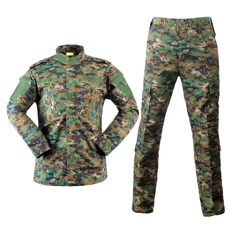 Unterstützung 7 Tage Musterbestellung Vorlaufzeit Digital Woodland ACU Uniform für Trainingskleidung