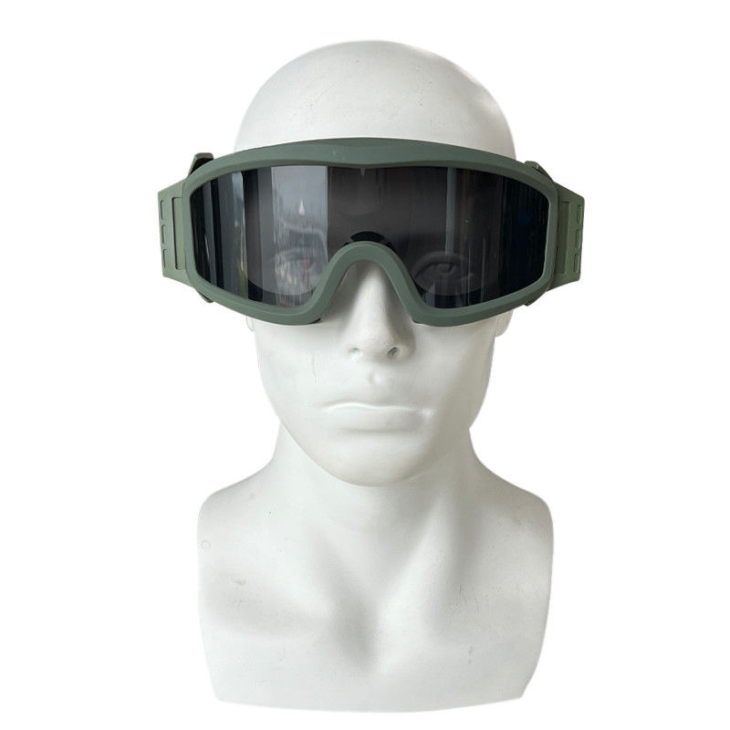 Militärische PC-Linsen Sportbrille Wüsten Heuschrecken Schutzbrille Dreier-Set