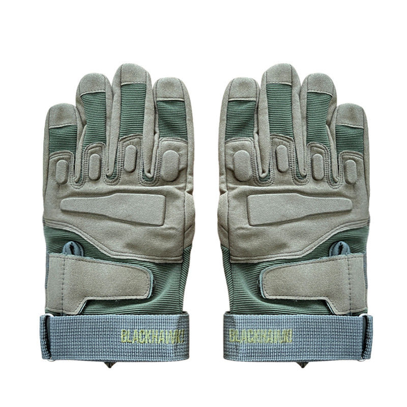Blaue Farbe HPPE Vollfingerhandschuhe für Outdoor-Reisen und Radfahren