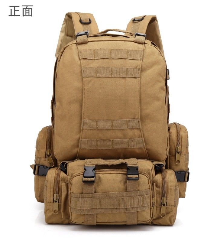 Wasserdicht und feuchtigkeitsdicht 55L 600D Rucksack aus Oxforder Stoffe für Sport