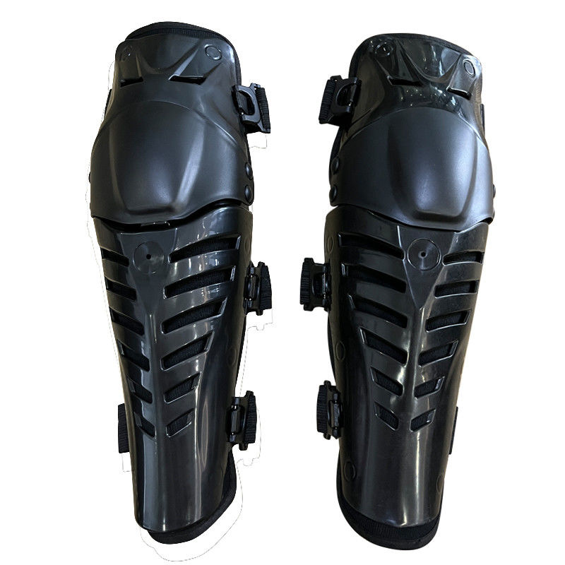 Schwarze Kniepolster für Motorradschutz Vierteils-Set perfekt für Outdoor-Aktivitäten