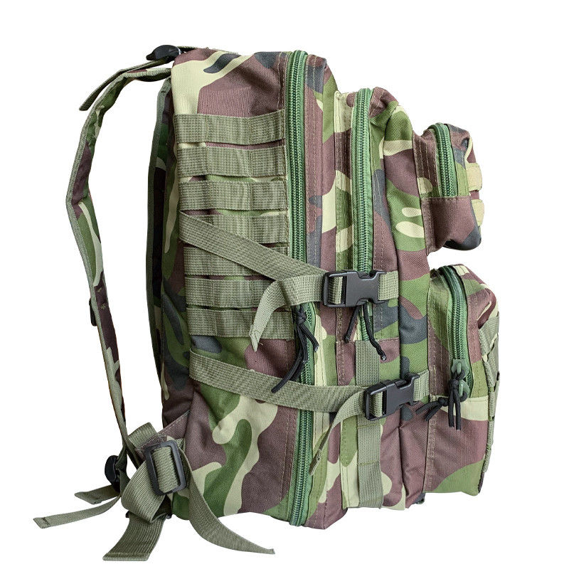 19*4*9cm Wasserdicht Wandern Überleben Schwarz Molle System Rucksack für Outdoor-Reisen