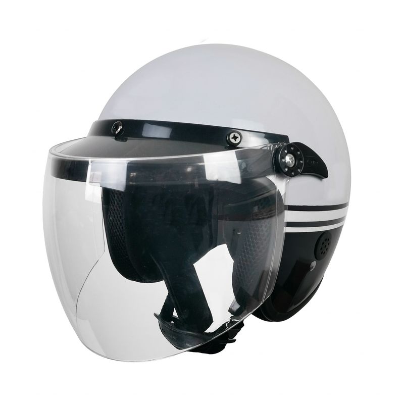 ABS-Schalenmaterial Motorradhelm mit halb offenem Gesicht zum Kopfschutz CE DOT ECE