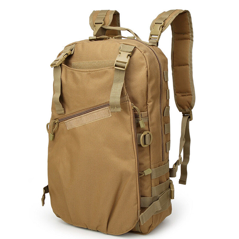 Outdoor Travel Special Schulter-Rücksack mit großer Kapazität für Wandern und Radfahren im Khaki