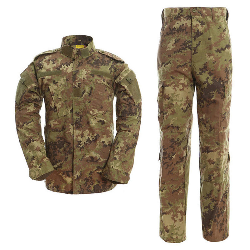 ACU Männer Tarnung Uniform Outdoor Wanderarbeit Training Hosen Langärme Hemden Hosen