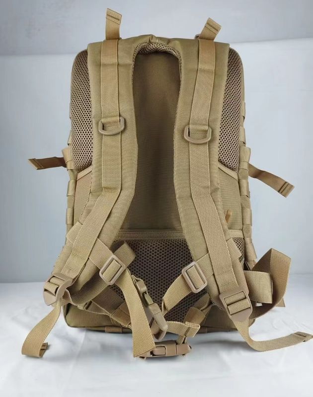 Unisex-Rücksack für Outdoor-Reisen in grüner Farbe mit großer Kapazität und Baumwollverkleidung