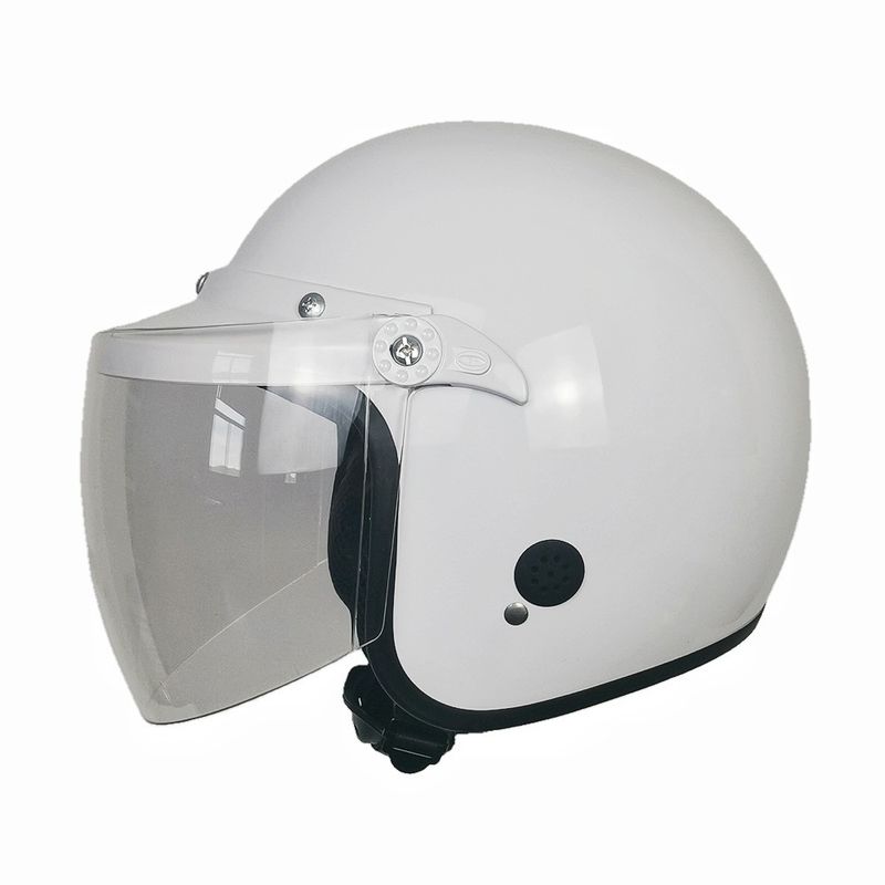 Halb Gesichtsschild ABS-Motorradhelm zum Kopfschutz in anderen Mustern