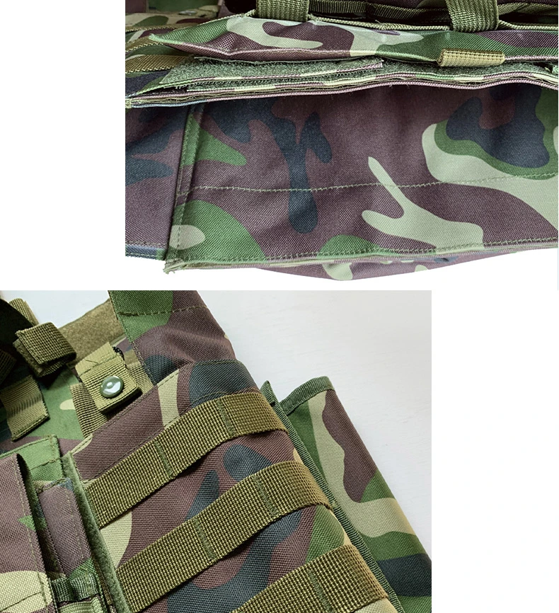 MTV08 Tarnung Atmungsschutzweste mit Molle System 5