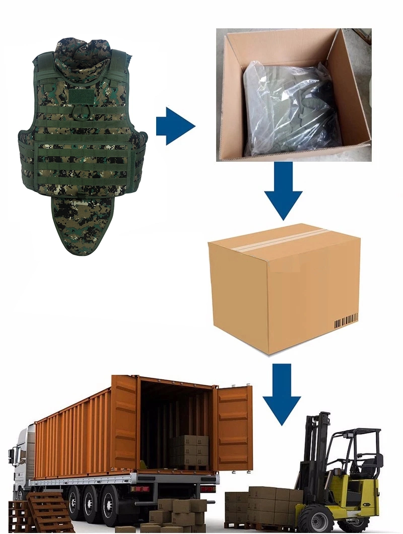 FDY13 Militärische Ganzkörperpanzerung/Ballistische Weste Kugelsichere Weste 9